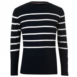 image of Jack and Jones Knit Crew Neck Jumper Mens - TOTAL ECLIPSE