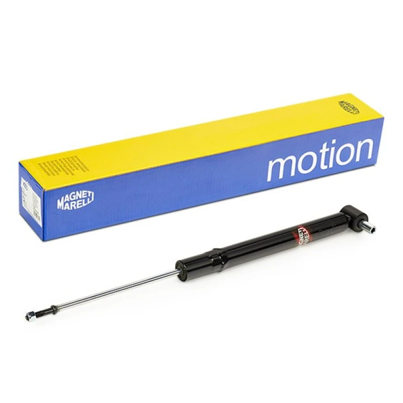 Image of MAGNETI MARELLI 357319070000 Shock absorber Rear Axle, Gas Pressure, Twin-Tube, Suspension Strut, Top pin Shock Absorber (854)