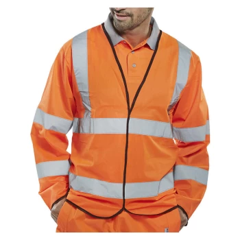 Image of Beeswift - BSEEN LS JERKIN EN ISO20471 OR SML - Orange