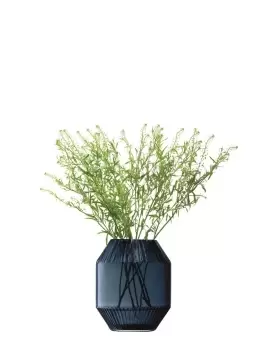 image of LSA Rotunda Vase 20cm, Sapphire