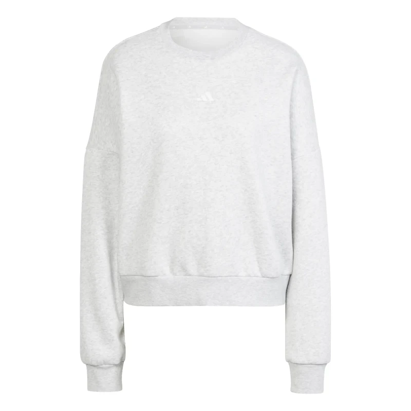 Image of Adidas Sweatshirt woman adidas Essentials Small Logo Feel Cozy Gris Female XL