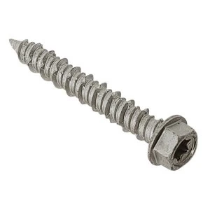 Image of ForgeFix TechFast Masonry Screw TORX Compatible Hex 6.3 x 32mm (Box 100)