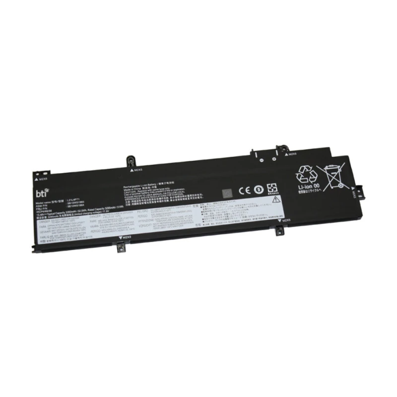 Image of BTI BTI SB10W51964 compatible 52.5Wh 4-cell battery for Lenovo T14 G3 SB10W51964-BTI