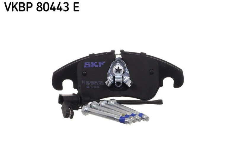 Image of SKF Brake pad set SKF VKBP 80443 E