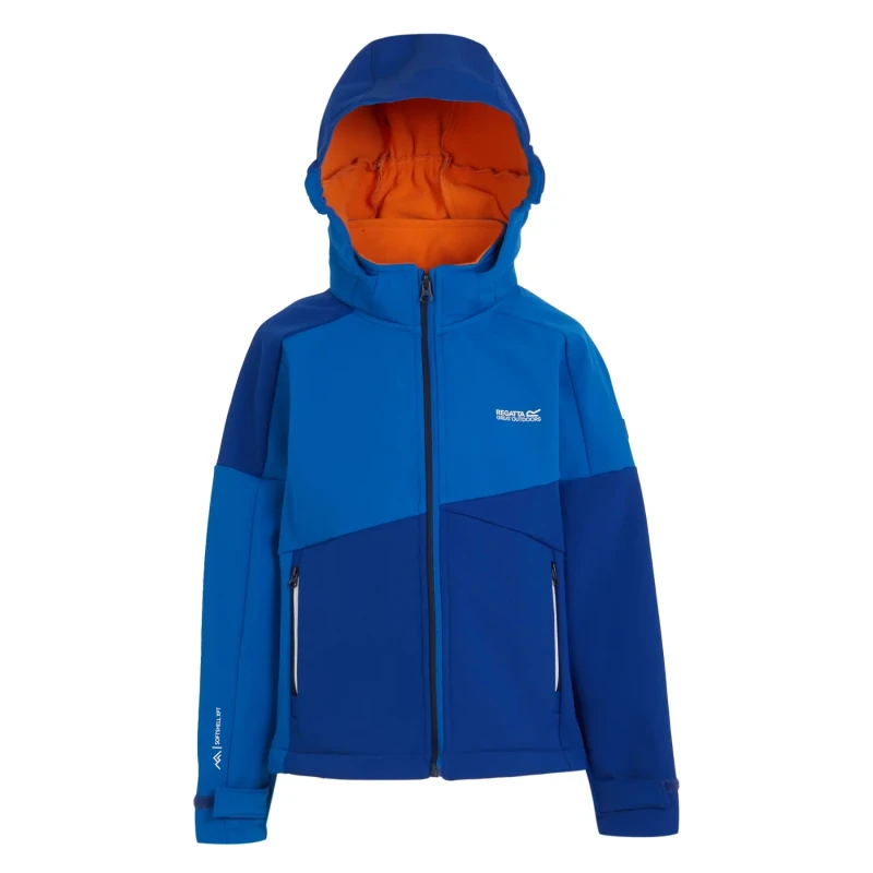 Image of Children's softshell jacket Regatta Acidity VII Bleu Unisex 15/16 ans