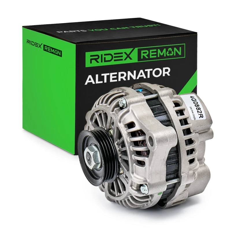 Image of RIDEX REMAN 4G0882R Generator Alternator Charging Current: 120A, Voltage: 12V Alternator (4)