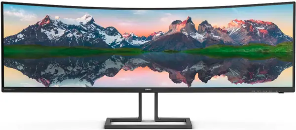 Image of Philips P Line 48.8" 498P9Z/00 UltraWide Dual Quad HD LED Monitor