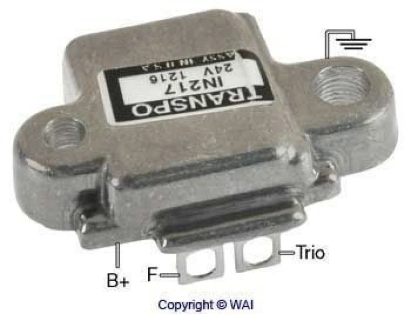 Image of WAI Alternator voltage regulator WAI IN217