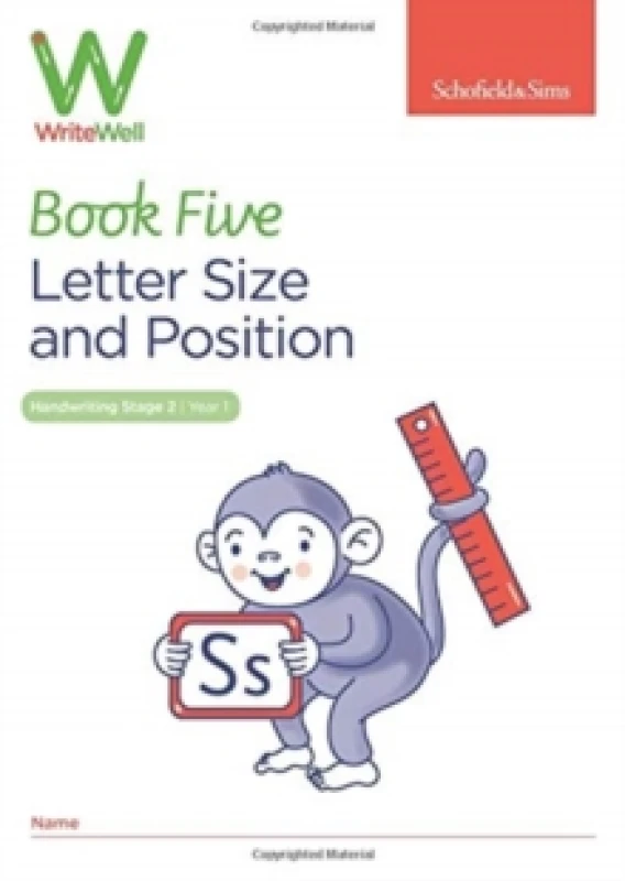 Image of Carol Matchett WriteWell 5: Letter Size and Position, Year 1, Ages 5-6 Book Multi unisex