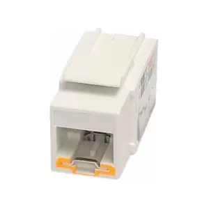 Image of Tuk Ltd - SLJwh lokjac Cat 6 Tool-less Locking Keystone, White