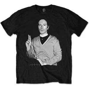 Image of PIL (Public Image Ltd) - Peace Unisex Large T-Shirt - Black