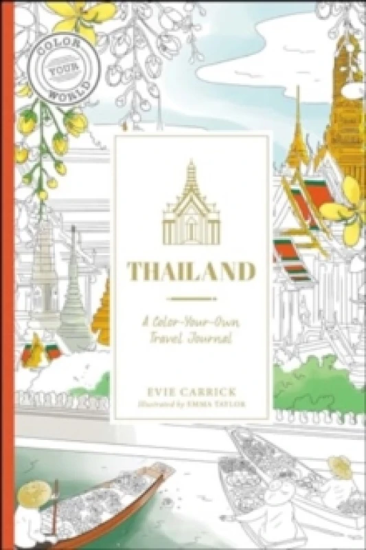 Image of Thailand : A Color-Your-Own Travel Journal Hardback