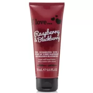 image of I Love Cosmetics Hand Lotion Raspberry & Blackberry 75ml