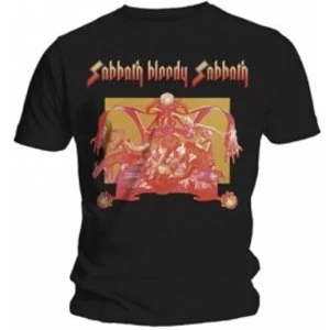 Image of Black Sabbath Sabbath Bloody Sabbath Blk T Shirt: Large