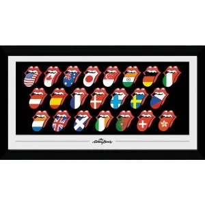 Image of Rolling Stones Tongues 50 x 100 Collector Print