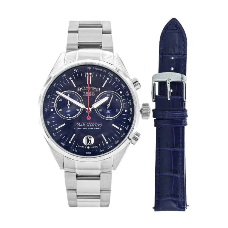 Image of Roamer 978818 41 45 20 Gran Sportivo Watch With Interchangeable Strap - W60290
