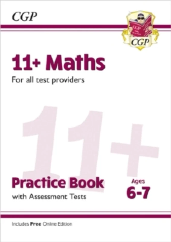 Image of 11+ Maths Practice Book & Assessment Tests - Ages 6-7 (for all test providers) Paperback / softback