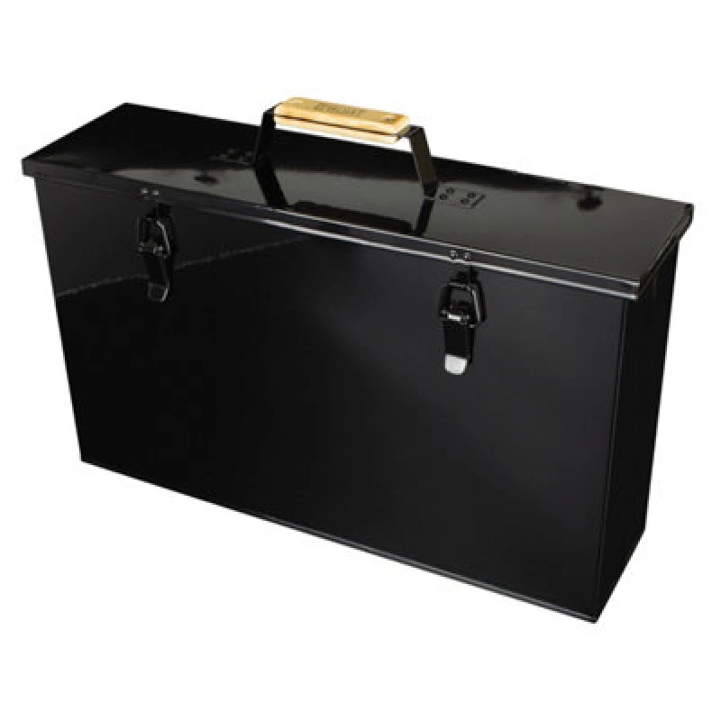 Image of Valiant Valiant Fireside Ash and Pellet Storage Carrier Box in Black One Size Unisex 5031300002727