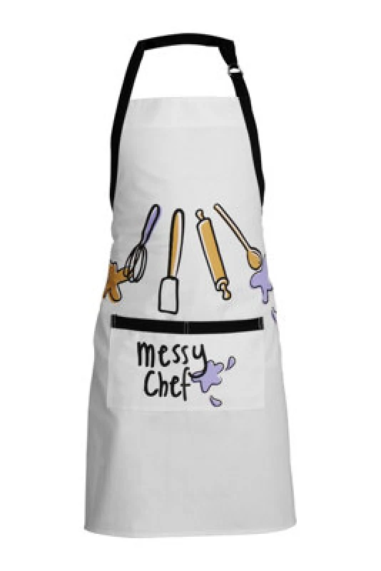 Image of Premier Housewares Doodle Messy Chef Apron Multi