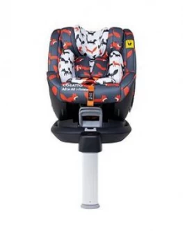 Image of Cosatto All In All I Rotate Group 0+ 1/2/3 Car Seat - Charcoal Mister Fox