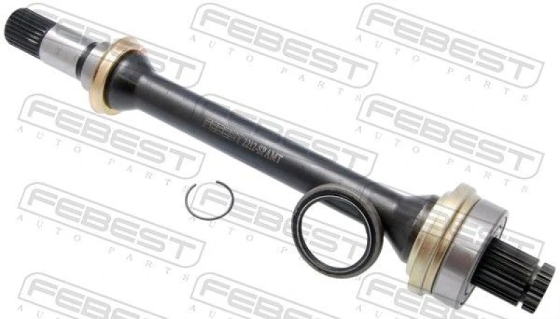 Image of FEBEST 2212-SPAMT Drive shaft Front Axle Right Drive Shaft (13)