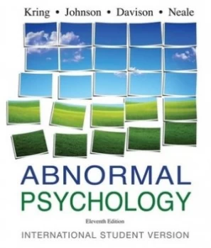 Image of Abnormal Psychology by Ann M. Kring Paperback