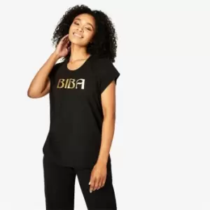 Image of Biba Soft Cotton T-Shirt - Black