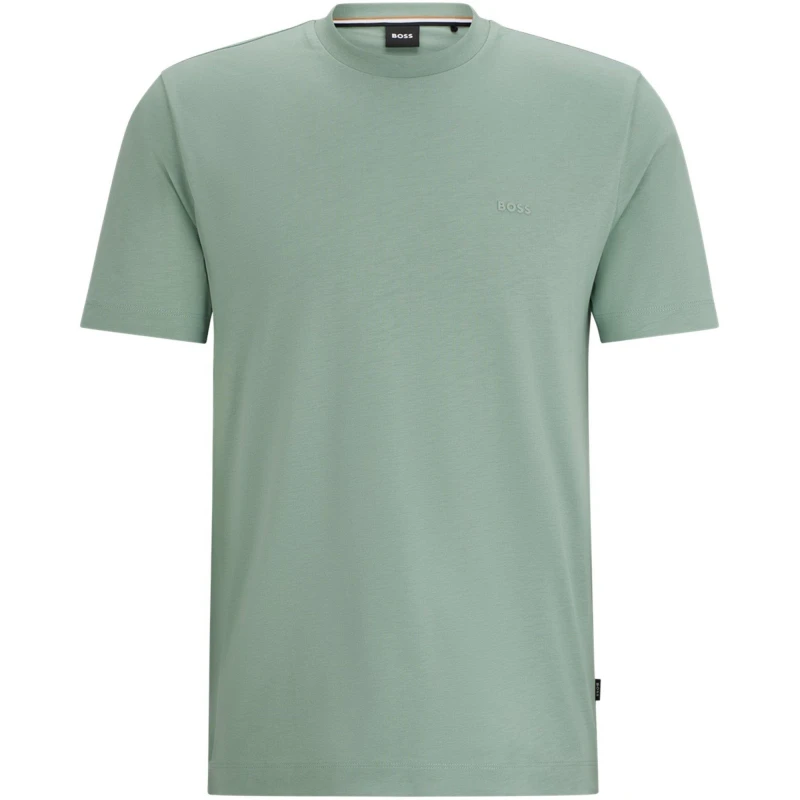 Image of Boss Thompson Logo T-Shirt - Green Green S