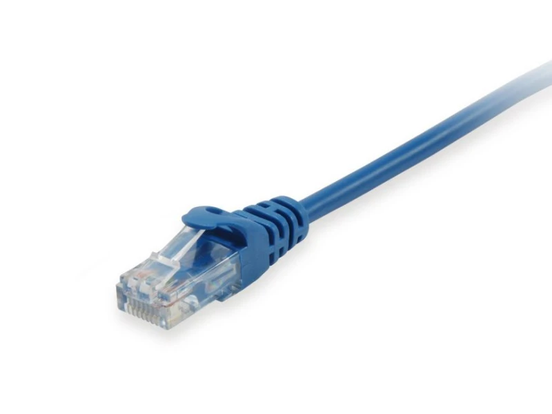 Image of Equip Cat.6A U/UTP Patch Cable. 0.5m. Blue