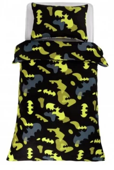 Image of Warner Brothers Batman Fleece Bedding Set - Single