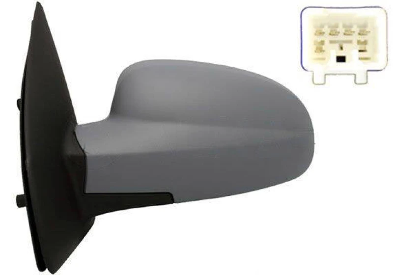 Image of ALKAR 6125451 Wing mirror Left, Electric, Convex, primed Outside Mirror (50)