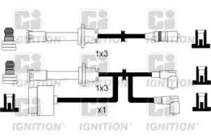 Image of Quinton Hazell XC549 Ignition Lead Set