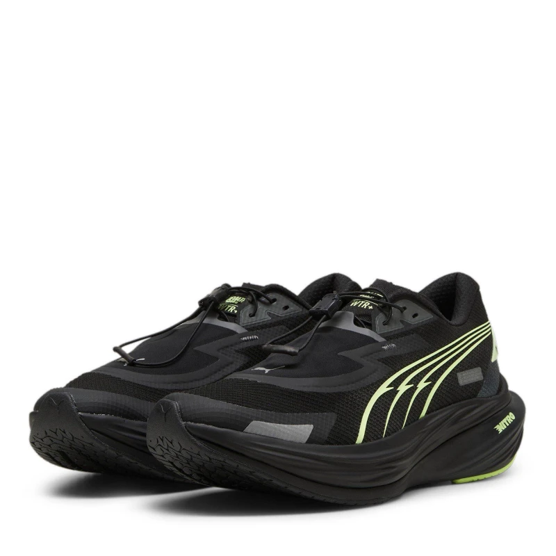 Image of Puma Deviate Nitro 3 Wtr+ Trail Running Shoes Mens - Black 8