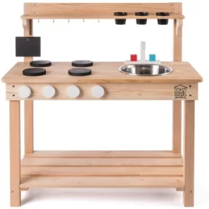 Image of Playhouse TY6140 Marvellous Mud, Kids Pretend Kitchen Role Play Outdoor Eco-Friendly Playset