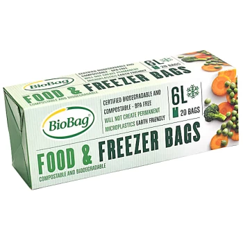 image of BioBag food and freezer bags - 6 litre