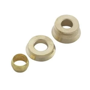 Image of Plumbsure Brass Re Ducting Set