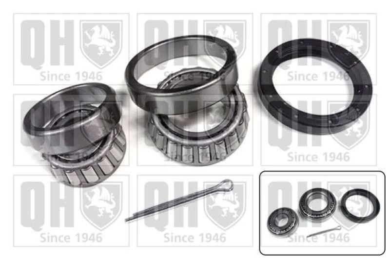 Image of QUINTON HAZELL Wheel bearing kit QUINTON HAZELL QWB692
