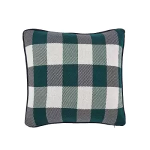 Image of Ted Baker House Check Knitted Cushion 45cm x 45cm, Multi