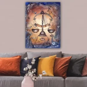 Image of 124224517_70100 Multicolor Decorative Canvas Painting
