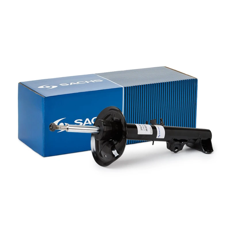 Image of SACHS 312 070 Shock absorber Front Axle Right, Gas Pressure, Twin-Tube, Suspension Strut, Top pin Shock Absorber (854)