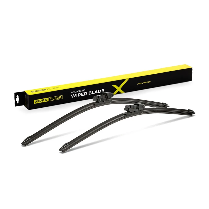 Image of RIDEX PLUS 298W0287P Wiper blade Front, Flat wiper blade, 550mm Wiper Blade (298)