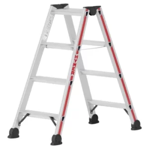 image of Hymer 402408 Double Sided 2 Section Stepladder 2 x 4 Tread