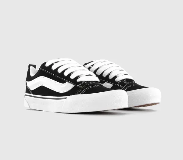 Image of Vans Black Knu Skool Shoes Black Male 11 199336UK
