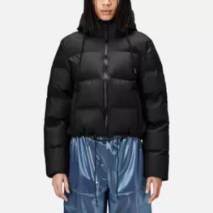 Image of Rains Alta Coated-Shell Puffer Jacket - L