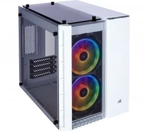 Image of CORSAIR Crystal Series 280X microATX Mini Tower PC Case - White