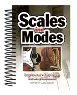 Image of scales and modes easy to read easy to play for every instrument