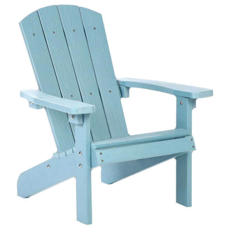 Image of Beliani Kids Chair Adirondack Light Blue