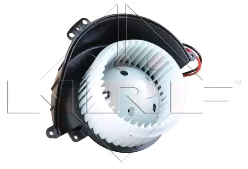 Image of NRF 34047 Blower Motor for left-hand drive vehicles, without integrated regulator Interior Blower (2669)
