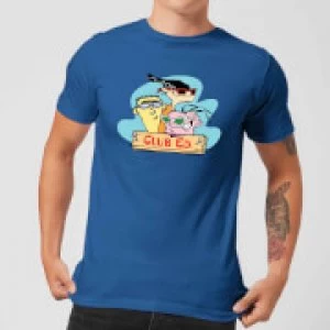 Image of Ed, Edd n Eddy Club Ed Mens T-Shirt - Royal Blue - L