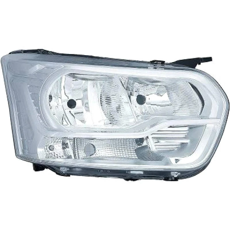 Image of DIEDERICHS 1457080 Headlights H15, Right, with motor for headlamp levelling Headlight (259)